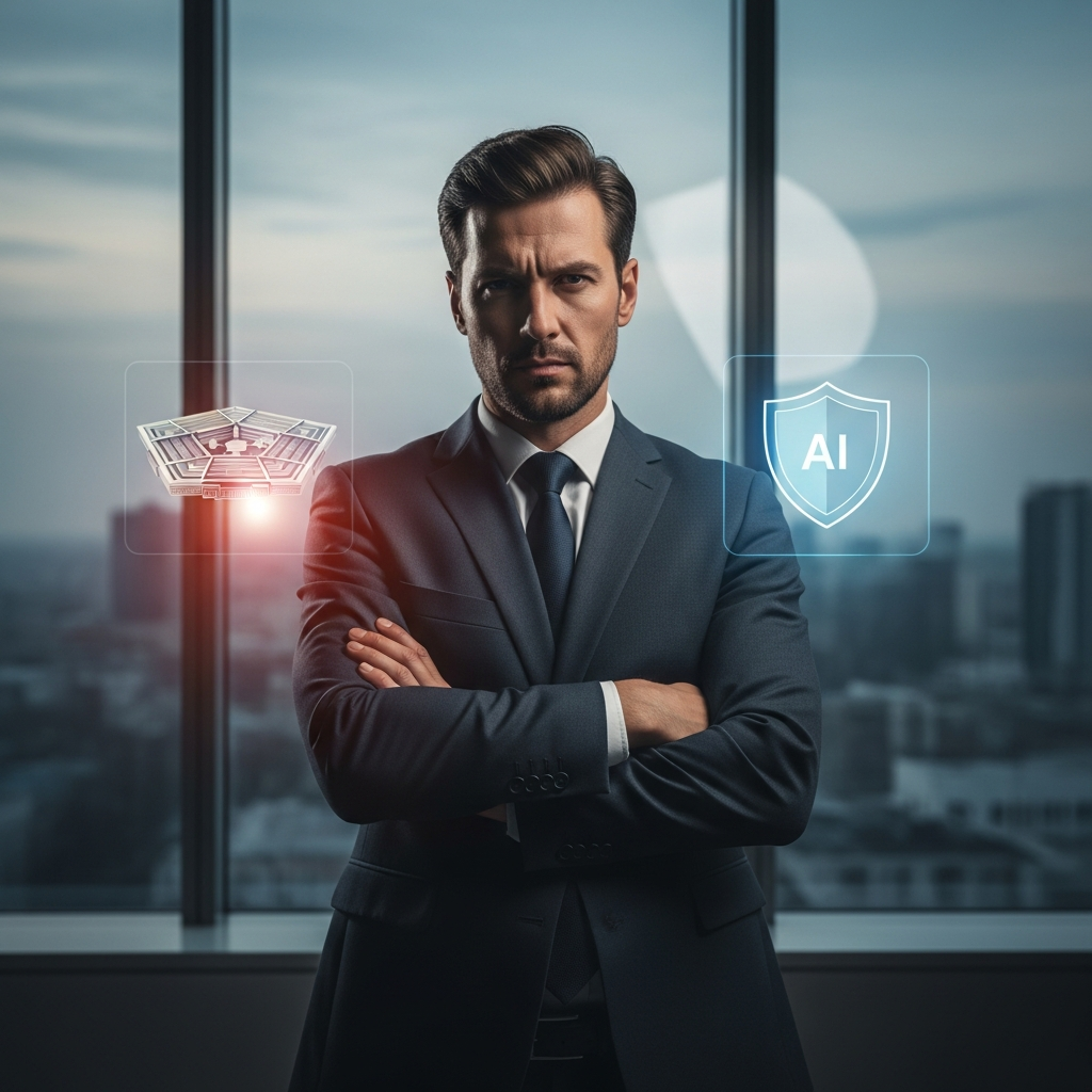 Illustration of Anthropic chief rejects Pentagon request to remove AI safeguards