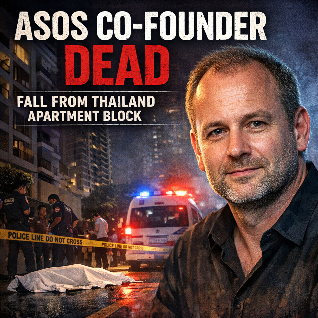 Asos co-founder dies after fall from Thailand apartment block