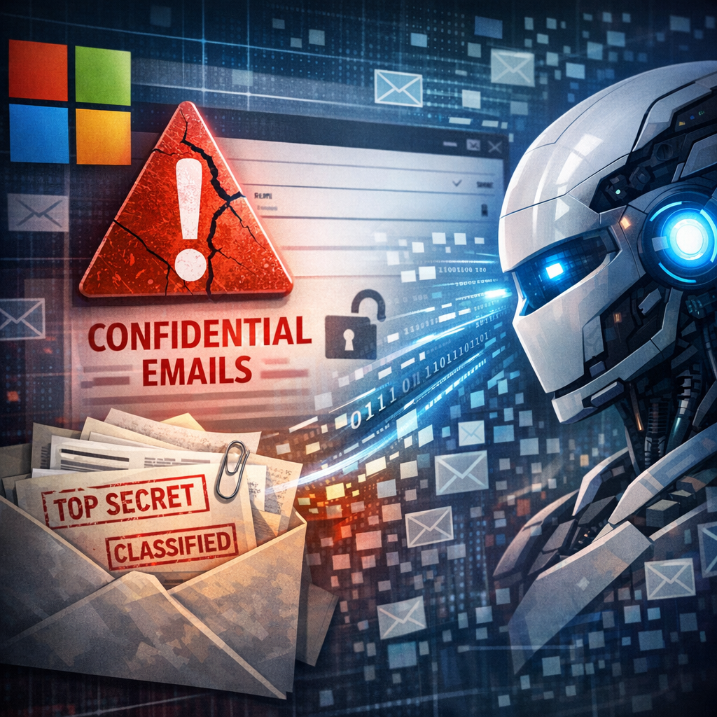 Microsoft error exposes confidential emails to Copilot AI tool
