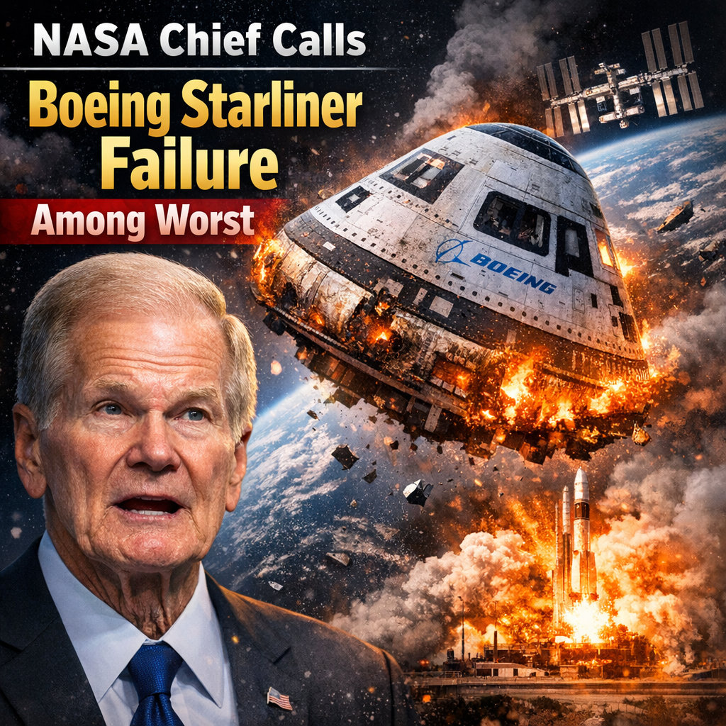 Nasa chief calls Boeing Starliner failure among worst