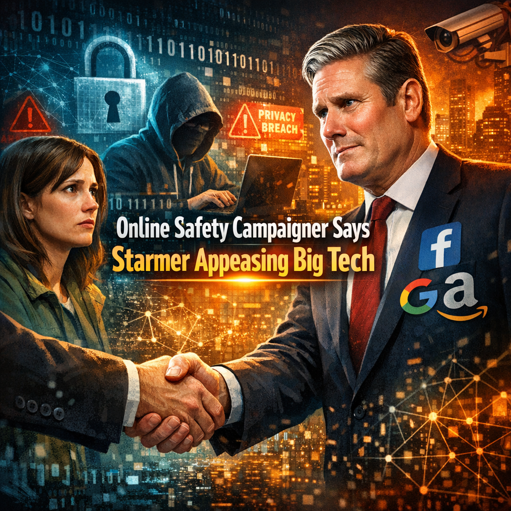 Online safety campaigner says Starmer appeasing big tech