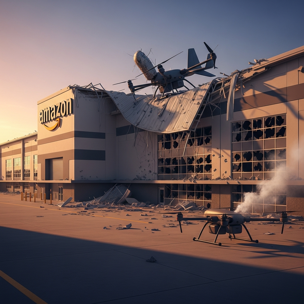 Amazon says drones damaged facilities in UAE and Bahrain