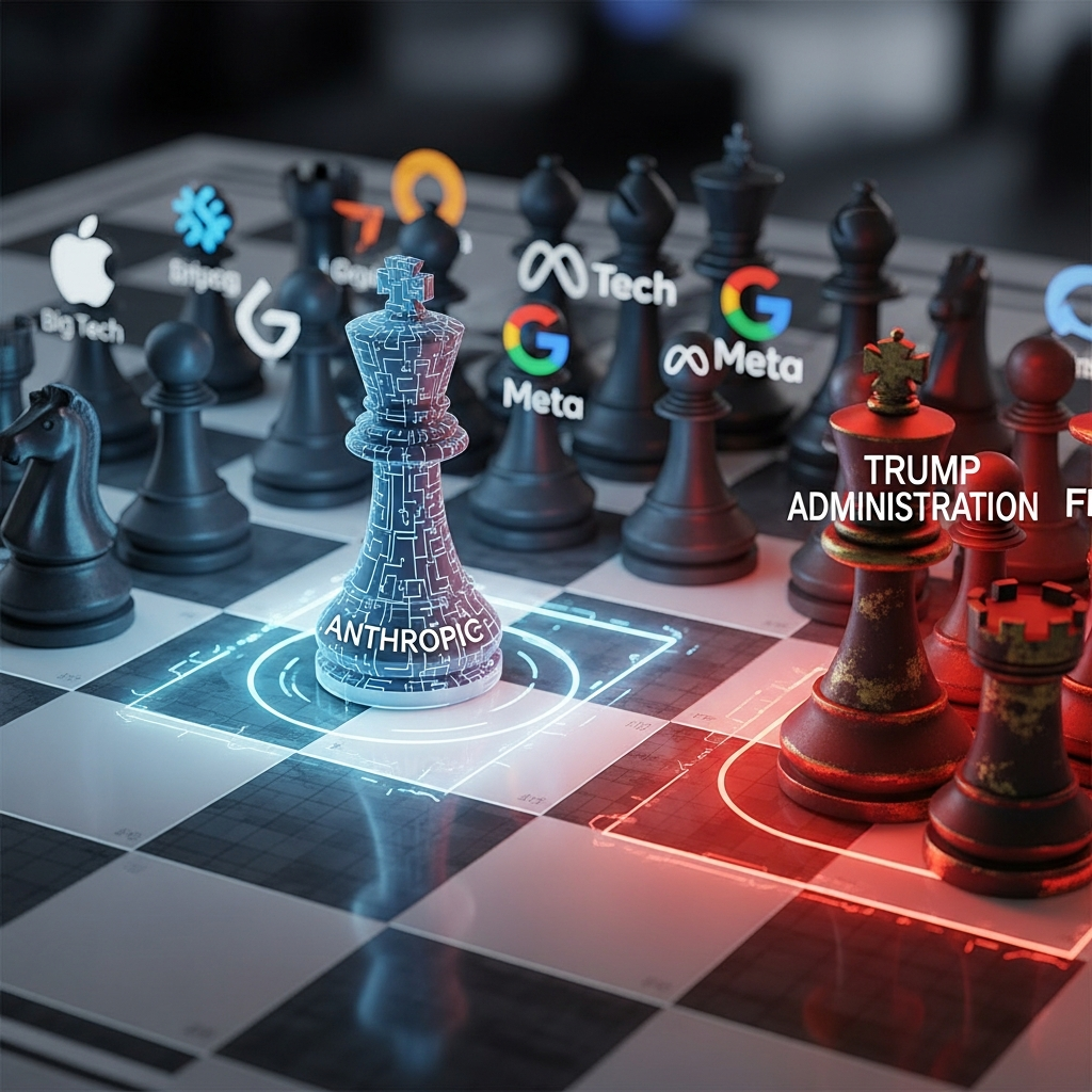 Big Tech supports Anthropic in dispute with Trump administration