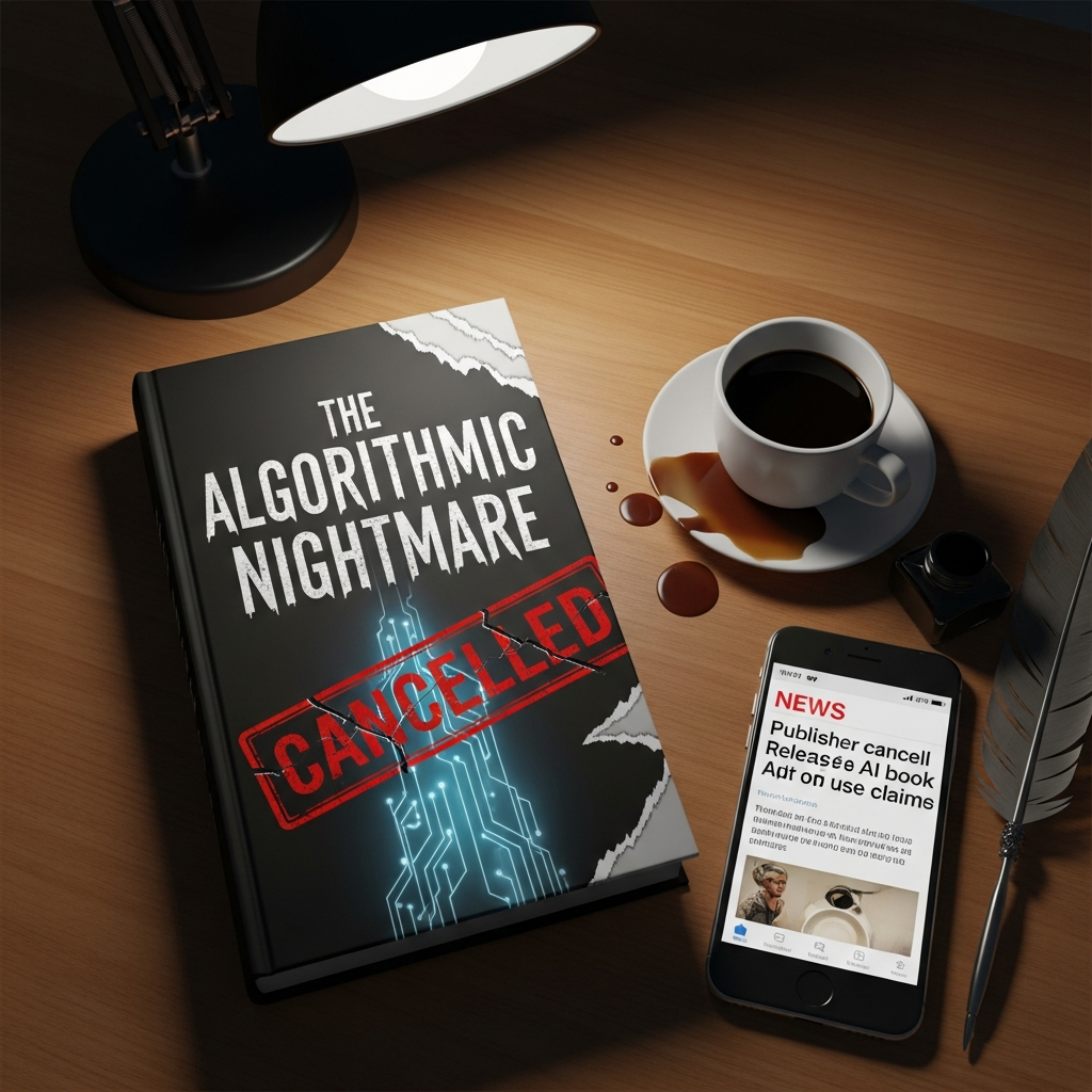 Illustration of Publisher Cancels Horror Novel Release Over AI Use Claims