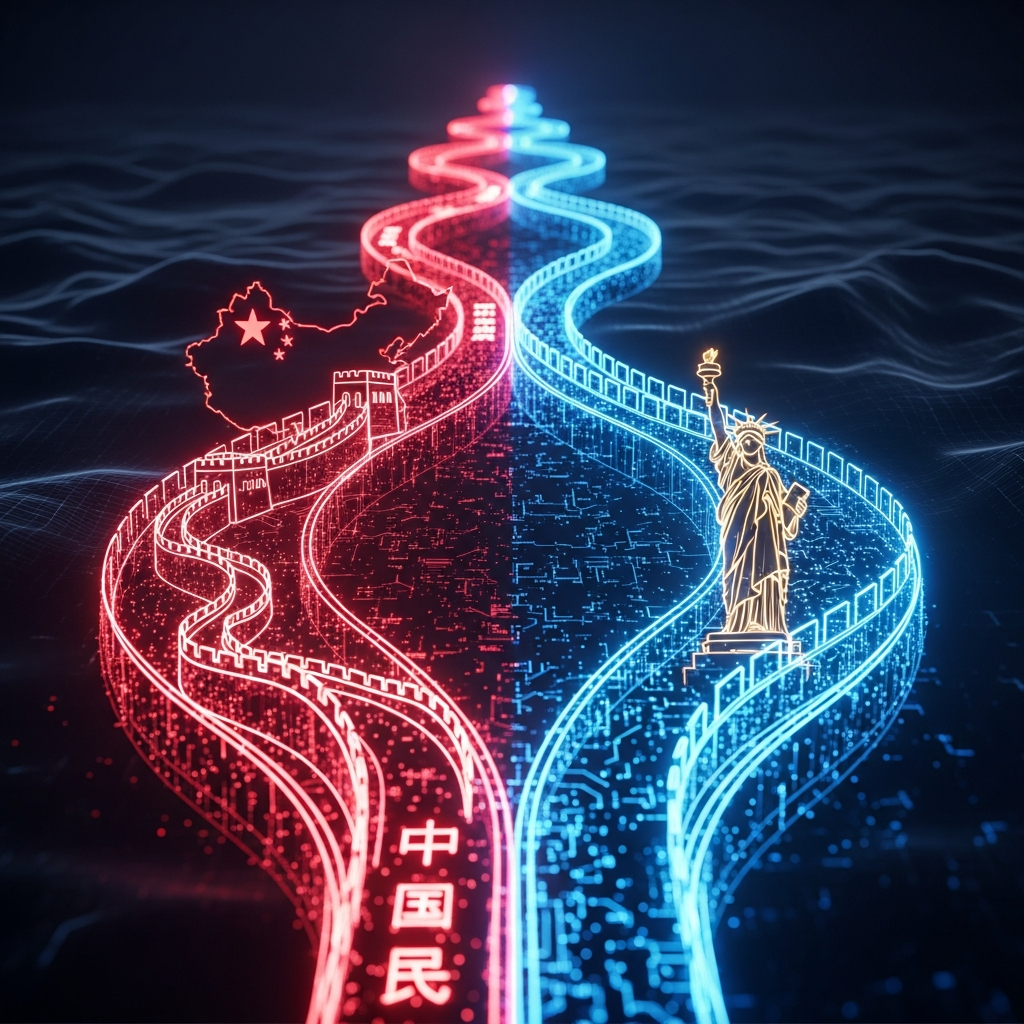 China and US lead separate AI races