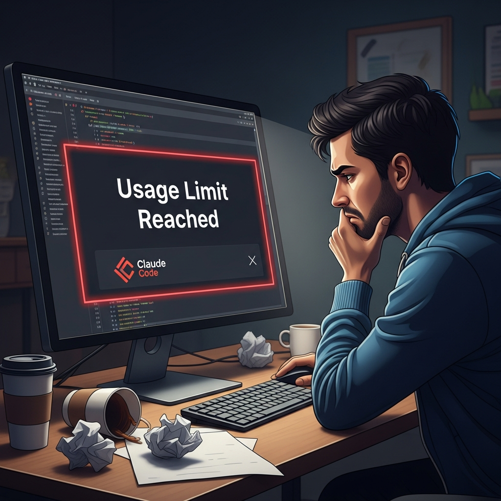 Illustration of Claude Code users report reaching usage limits sooner than expected