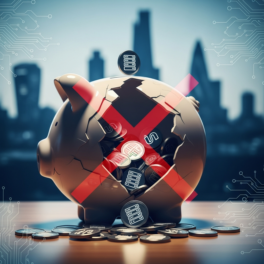 Illustration of OpenAI pauses UK data centre deal over costs and rules